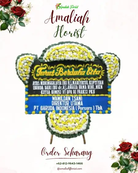 Papan Bunga Duka Venue Wedding Pondok Aren